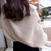 Autumn Winter Knitted Wool Scarf Korean Version Super Long Shawl With Sleeves Scarf For Men Women