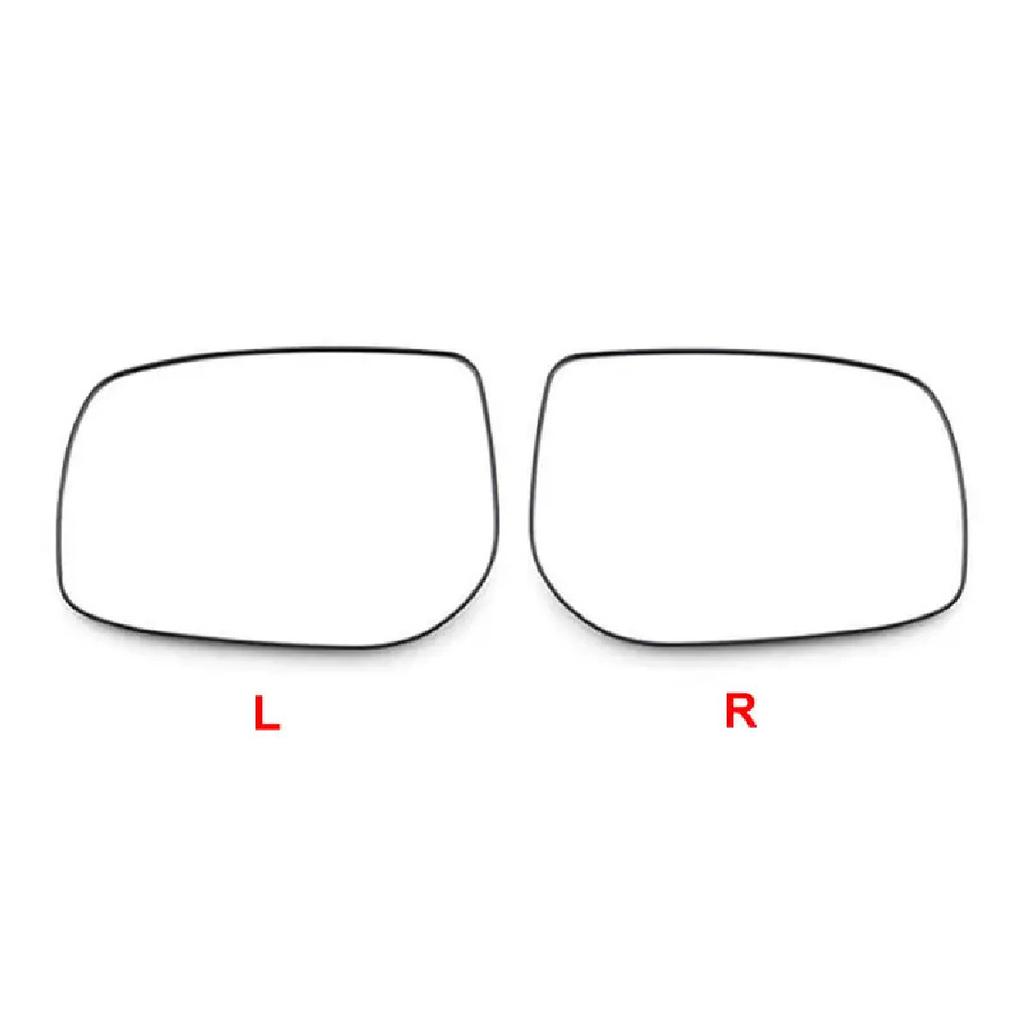 For Toyota Corolla / Corolla EX 2007-2013 Replacement Car Exterior Side Mirrors Reflective Lens Rearview Mirror Lenses Glass