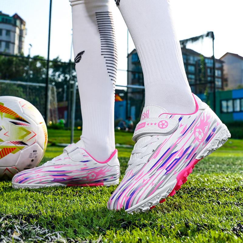 Premium Quality New Kids Professional Soccer Shoes Tf Indoor Men Football Field Boots Original Football Shoes Society Cleats Grass Training Fast