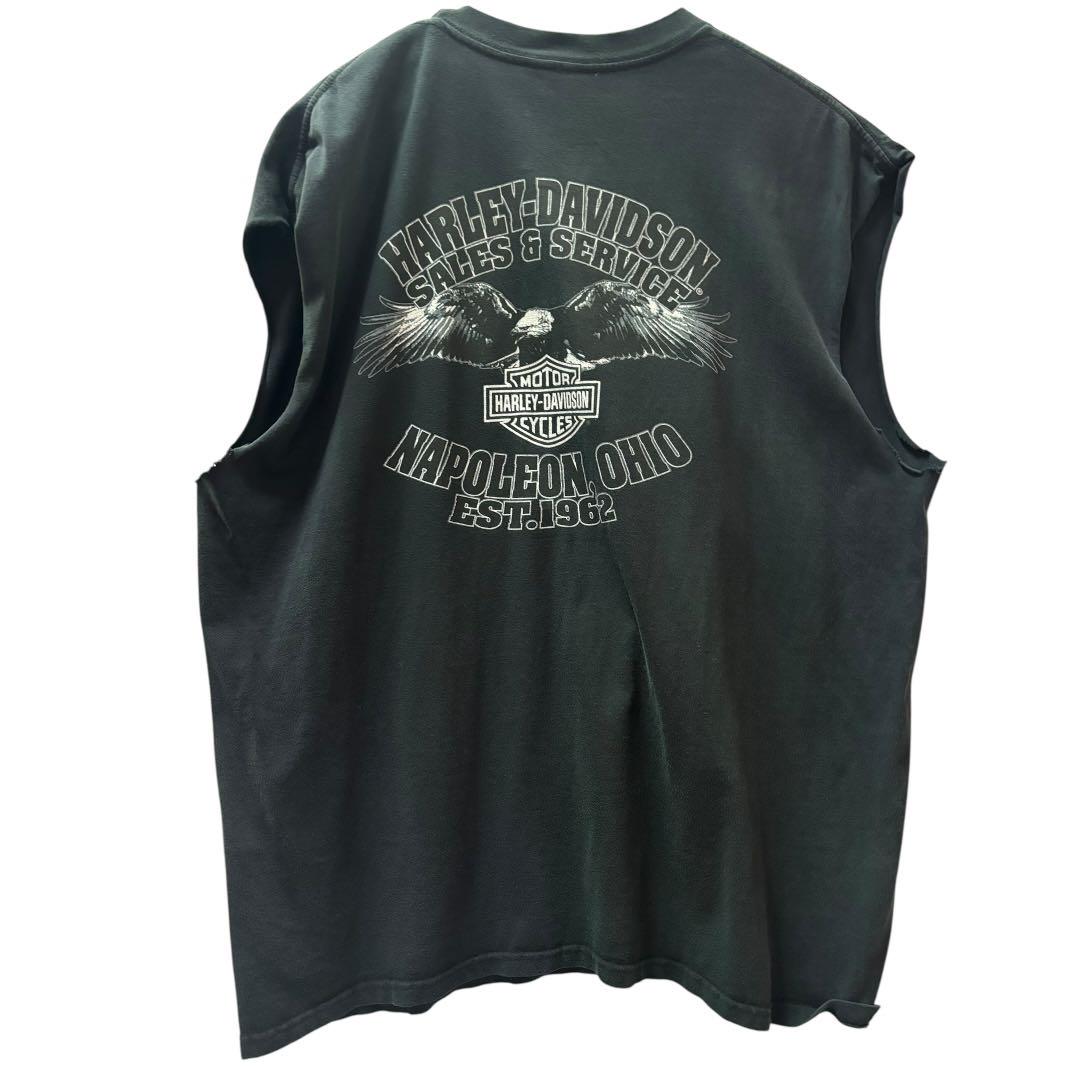 

[Б/У] Майка Harley-Davidson Eagle Black Street Y2K