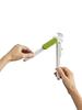 Joseph Joseph Pivot 3-in-1 Stainless Steel Can Opener, Bottle Opener, and Pull Top Opener, White/Green, 20172 [Authentic]