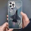 Military Aircraft Warship Fighter Phone Case For iPhone 17 16 15 14 13 12 11 Pro Max Mini Plus Air 7 SE 8 Soft Silicone Print Sh