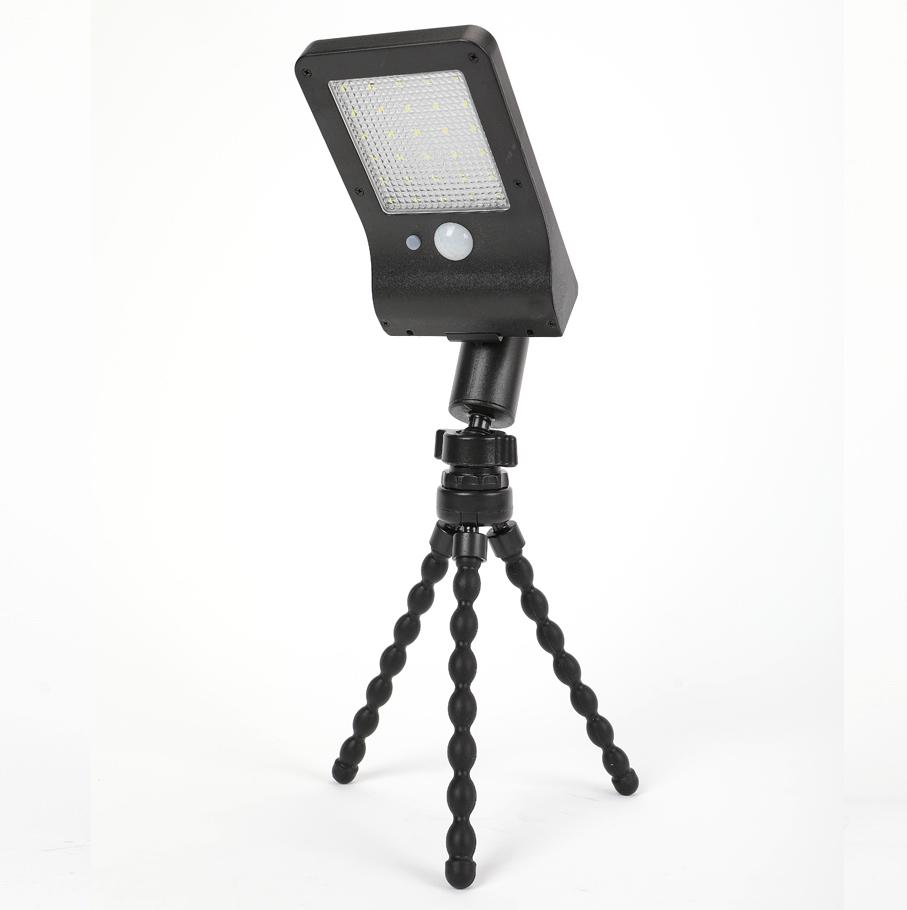 

Flexible Octopus Tripod Motion Sensor Outdoor Light, Dual Charging Solar Camping Light, Adjustable Touch Arm, RV Garden and Courtyard Decoration Octopus light-white,1PC