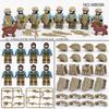 Building Block Military Minifigures Police Special Forces Minifigures Assemble Toys Year-Old Boy Birthday Model