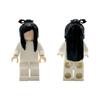 Cross-Border Compatible Girls' Lego Hair Building Blocks - Small Parts & DIY Accessories