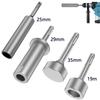 Brocas SDS Plus Driver de Haste de Aterramento 19/21/25/29/35mm Aço Adaptador de Bits Driver de Haste de Aterramento para Todas as Furadeiras Rotativas SDS Plus