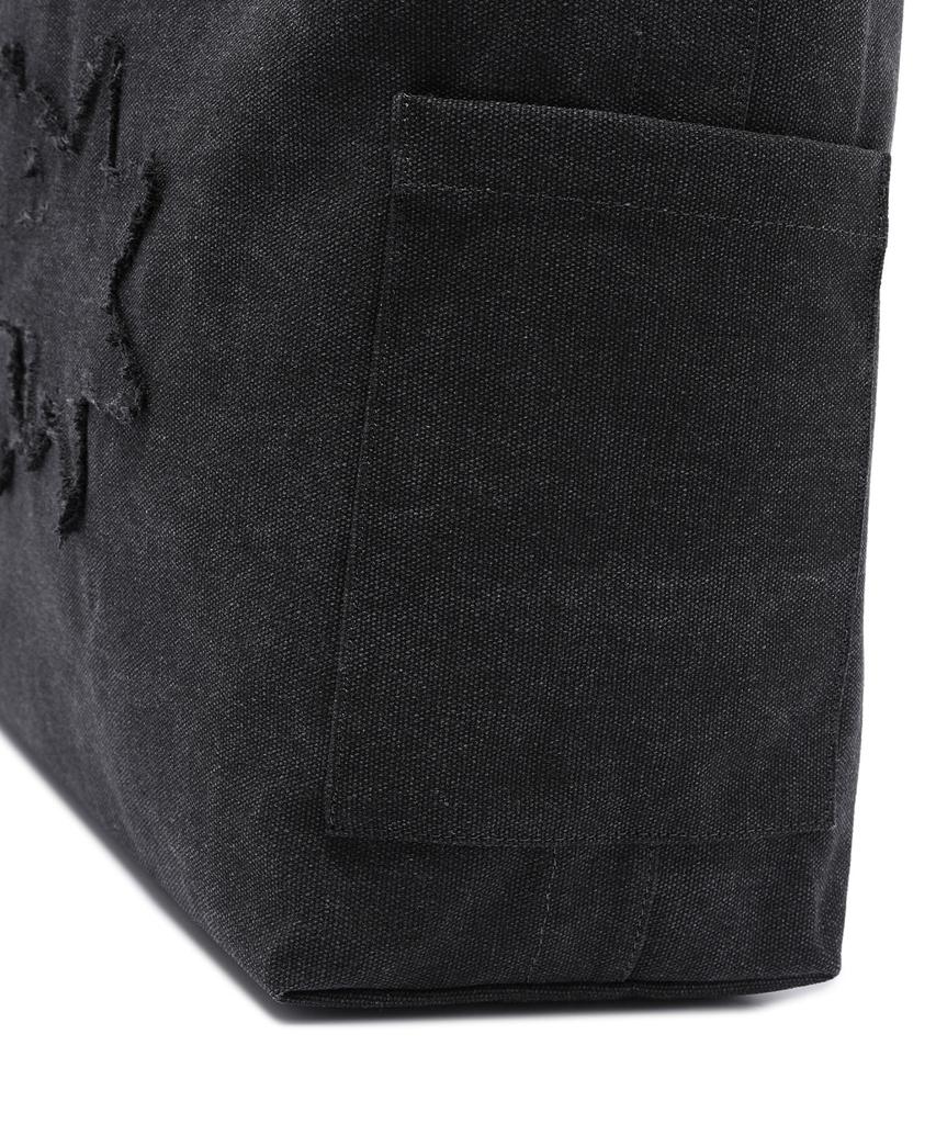 Niceghostclub 3Star Raw Edge 2Way Big Bag_Charcoal(Ng2Gsuab44A)