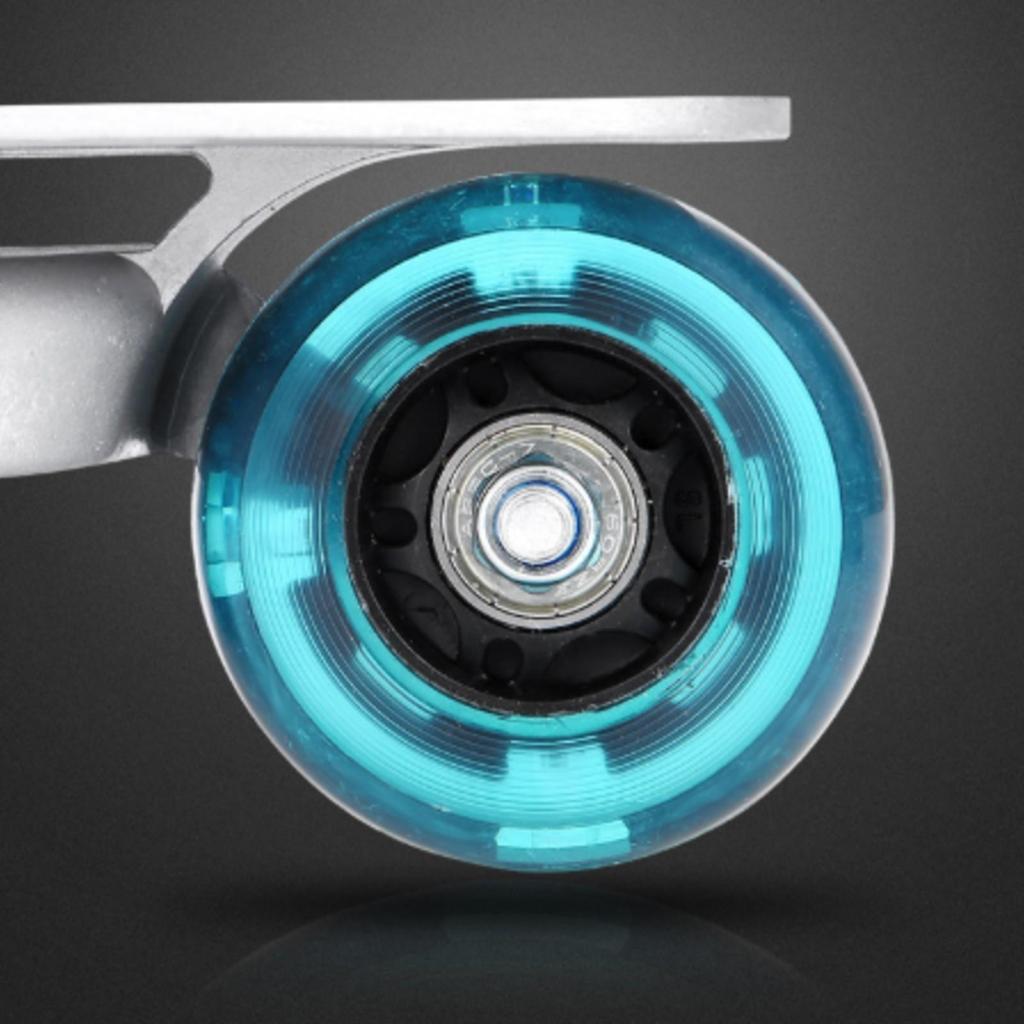 Rollendes Gleitbrett Manövrierbar mit Aluminiumdeck Rutschfestes Skateboard für