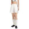 Li Ning Sports Lifestyle Series Casual Comfortable Versatile Sports Shorts Women shorts Off-White AKSV600-2