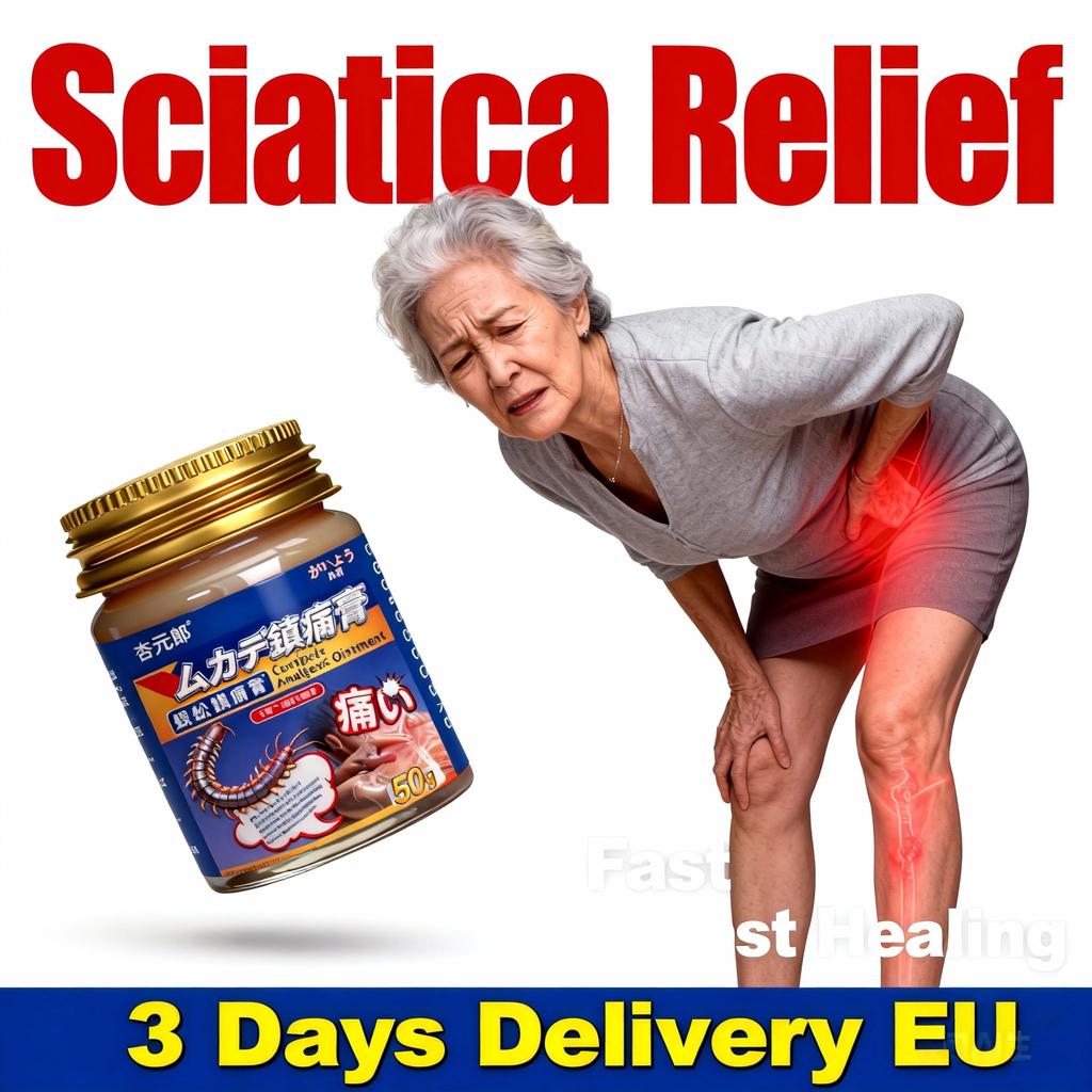 Skin-Safe Sciatica Cream - Organic Herbal Rapid Relief for Daily Use
