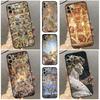 Michelangelo Art Case For Samsung Galaxy S25 Ultra S24 S23 S22 S21 Ultra S9 S10 Plus S23 FE S25 FE Back Cover