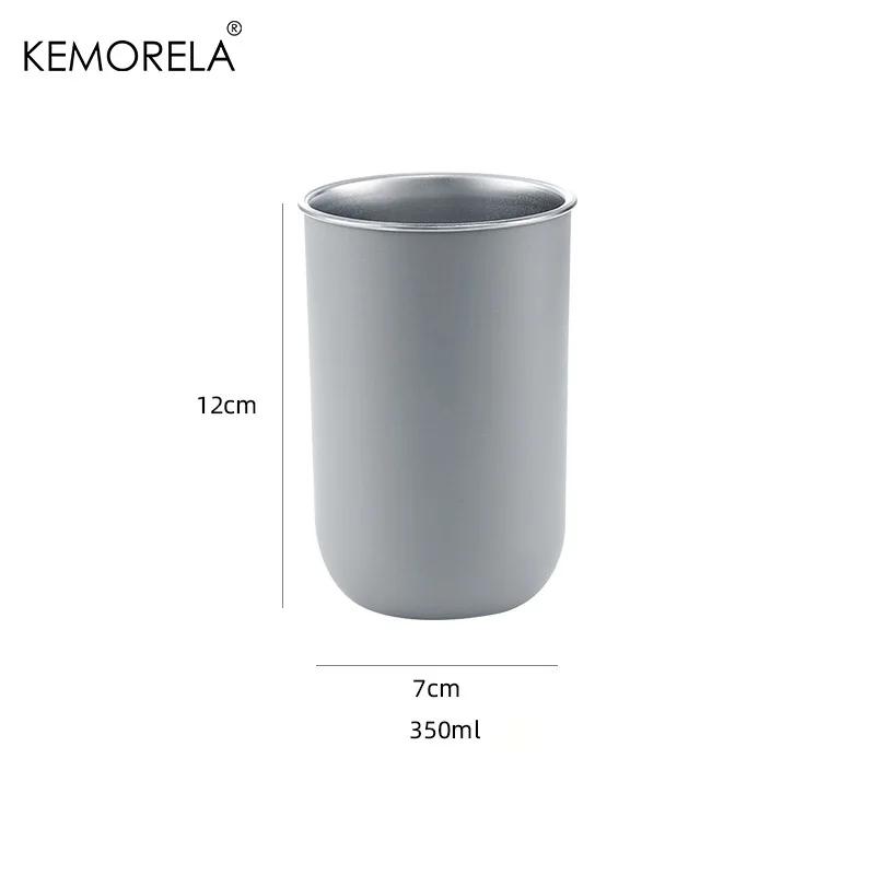 1PCS Stainless Steel Thermos Coffee Cup Mug Simple Insulated Coffee Mug Thermal Bottle Heat-resistant Thermos Mug Drinkware