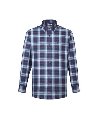 Dagseusyeocheu 100% Cotton Small Check Casual Shirt_Dla3Shcl112N1