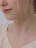 Lucore Silver 925 Tiny Dot Silver Necklace