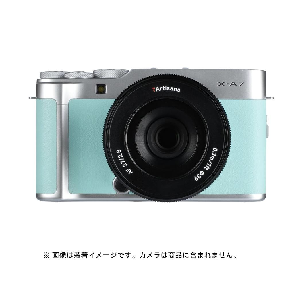 7artisans 27mm AF Prime Lens for Compatible with Fujifilm X Cameras f/2.8 X-Mount APS-C Cameras, Autofocus, Lightweight, Black, (2-Year Warranty)
