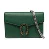 [Pre-Owned] Dionysus Double Tiger Head Buckle Chain Shoulder Leather Wallet Crossbody Bag - Very Good #3PSFZ8