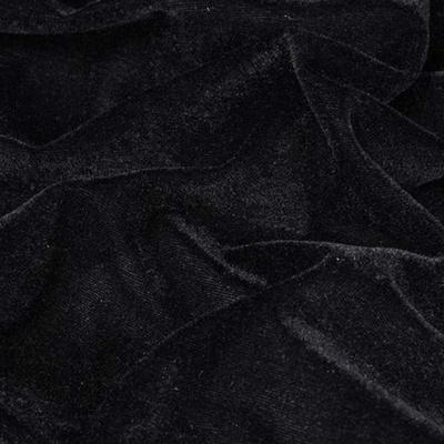 KINOKINO Kadife El Yapımı ve Gizlilik İçin 160cm x Kumaş, %100 Polyester, Kadife, El Sanatları, Kendin Yap, Arka Plan, (Siyah, Yaklaşık. 2m)