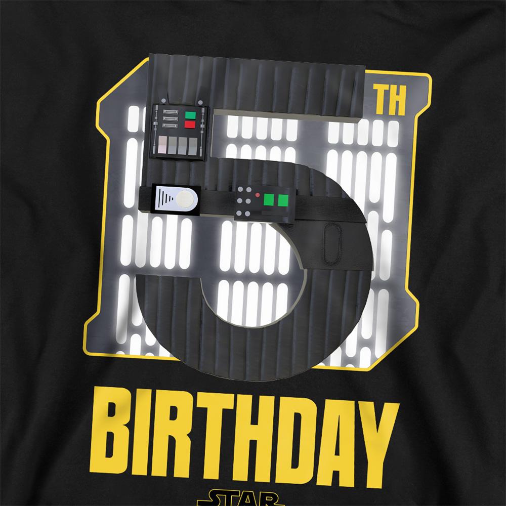 Star Wars Childrens/Kids Darth Vader Space 5th Birthday Hoodie
