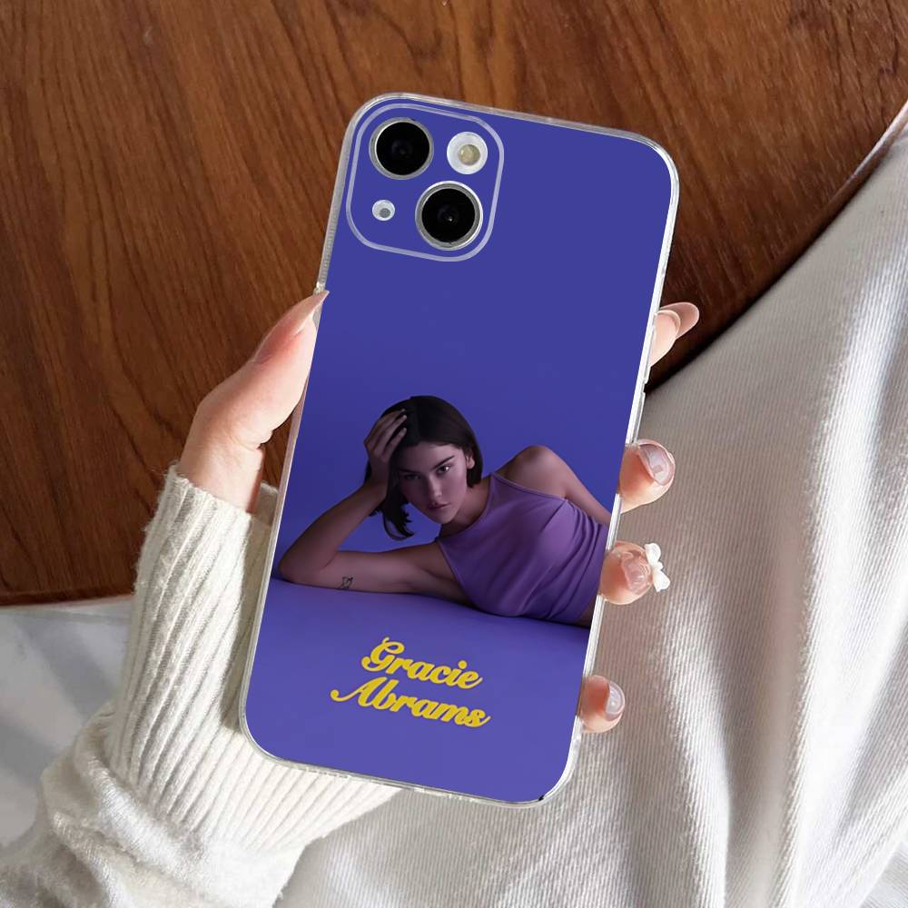 Popular G-gracie Singer A-abrams For IPhone 11 12 13 14 15 16 17 Pro Max Plus 13 Mini Silicone Soft Transparent Back