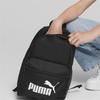 Puma Phase Small Backpack for Black Kids, Spring/Summer 2024, (01)