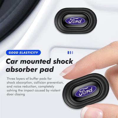 Car Door Shock Absorber Pad Silicone Anti-collision Auto Silent Buffer For Mk2 Mk3 Ranger Mondeo Mk4 S-MAX Kuga Mustang