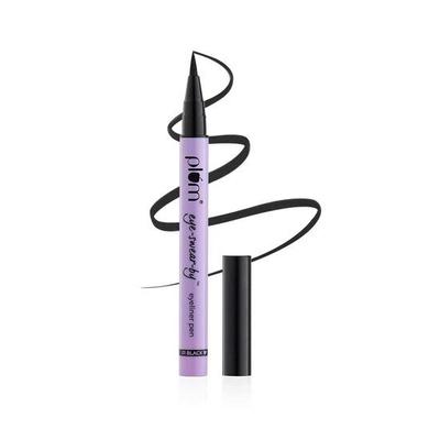 Eye-Swear-By Pencil Eyeliner Pen | Flexible Felt-Tip | Smudge-Proof  | 01 Black, Semi Matte Finish