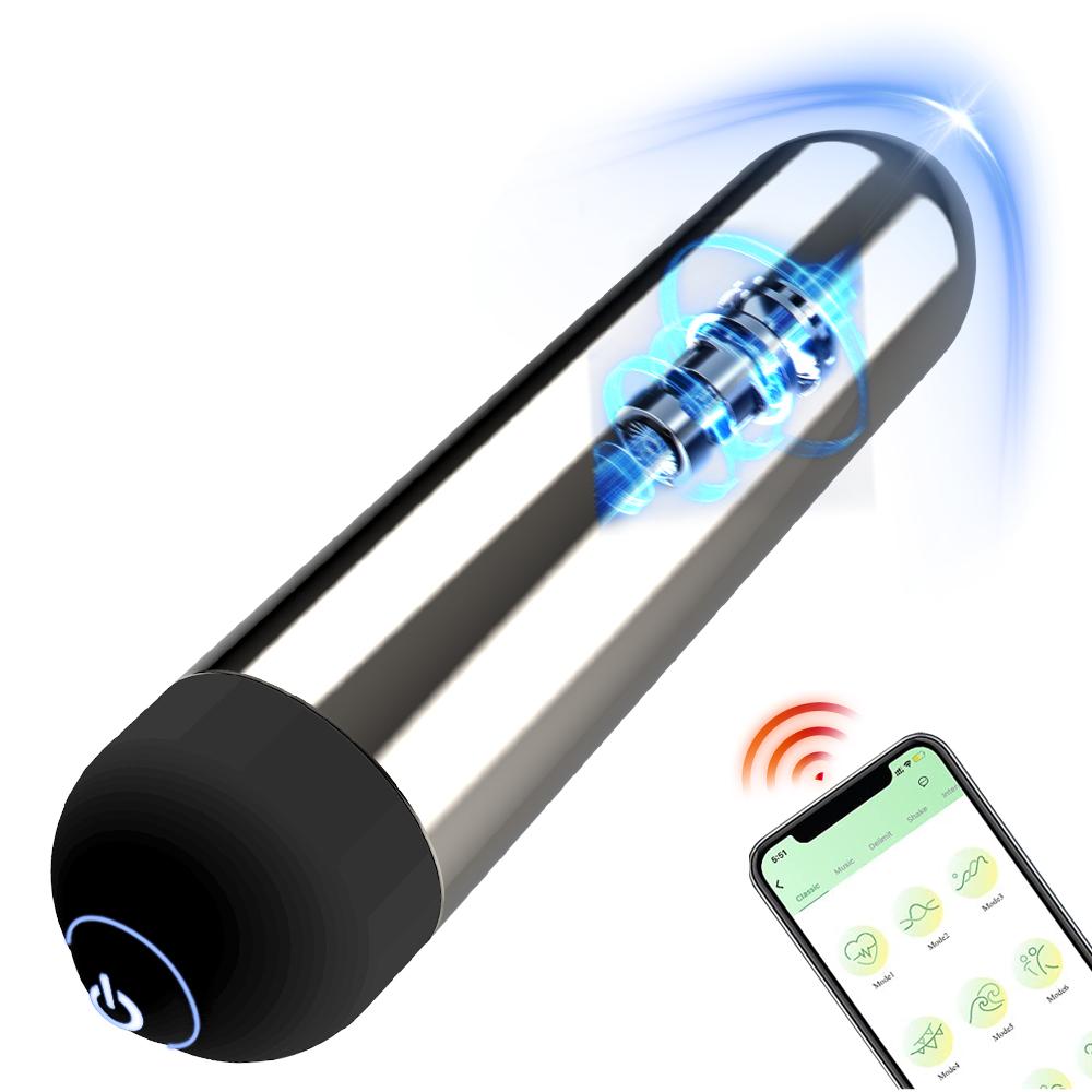 Powerful Bullet Vibrator For Women APP Remote Control Clitoral Stimulator Vaginal G Spot Dildo Masturbation For Adult Sex Toy