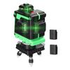 Mini Multifunctional 12 Lines Green Light Laser Level 3 degrees  Self leveling Machine USB Rechargeable Lithium Battery