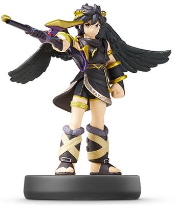 Amiibo Black Pit Smash (Super Bros. Series)