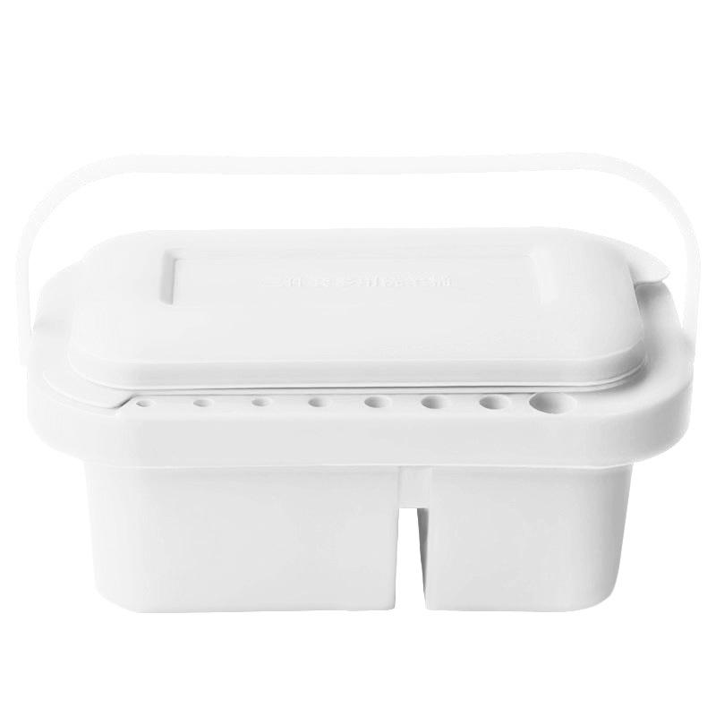 Three-Piece Portable Brush Washer & Palette for Watercolor and Oil Painting