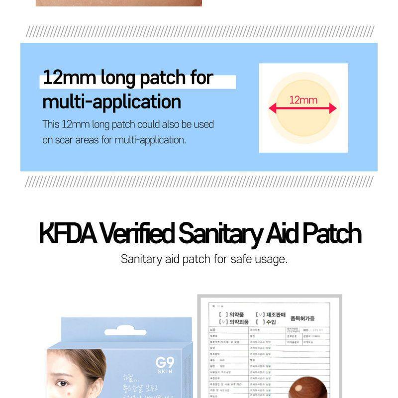 G9SKIN - Zero Solution Spot Cover Patch 108pcs