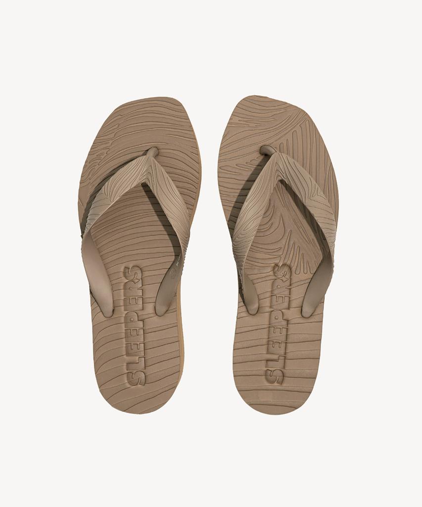 Sleepers Tapered Platform Flip-Flop Sand