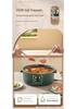 Multi-Function Electric Hot Pot with Timer - Three-Layer Steamer & Cooker, Large Capacity, Automatic Power-Off.