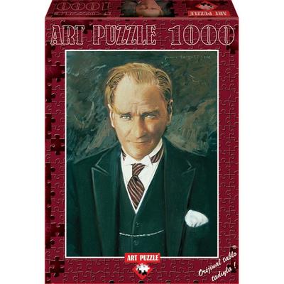 Art Puzzle Kemal Atat?rk's Portrait Jigsaw Puzzle AR4402, 1000 Pieces, Mixed Colors