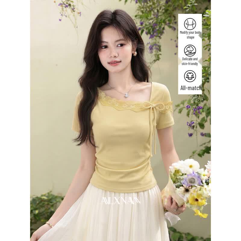 Women s Slim Fit Short Sleeve T-Shirt S