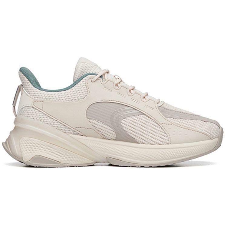 Anta C37 Series Absolute Coolness Breathable Low Top Running Shoes Women's Gray Green 922245538-6