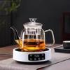 Health Preserving Glass Tea Kettle with Electric Ceramic Stove