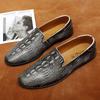 2024 Men Loafers Shoes Driving Fashion Boat Footwear Man Brand Leather Moccasins Shoes Men Comfortable Drive Men's Casual Shoes