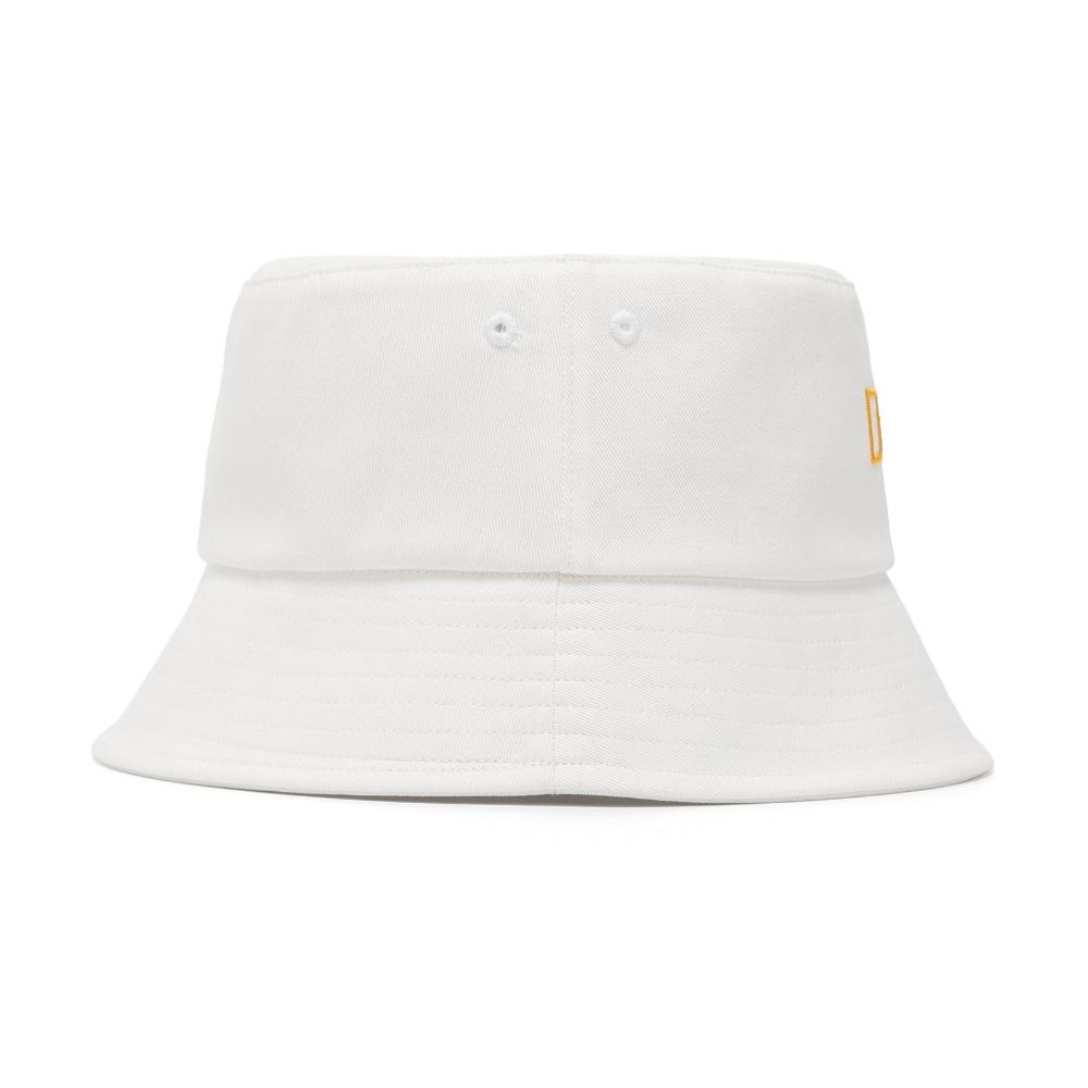 NATIONALGEOGRAPHIC N245Aha700 Nature Cotton Bucket Hat White
