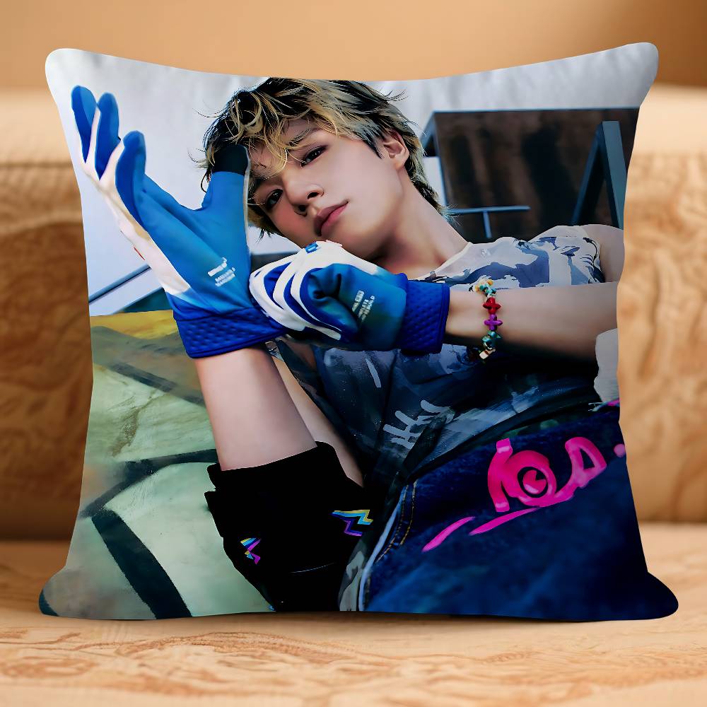 

CARTOON J-Jeno-O Pillow Case Removable Washable Cushion Cover – All-Season Soft Linen 16x16Inch