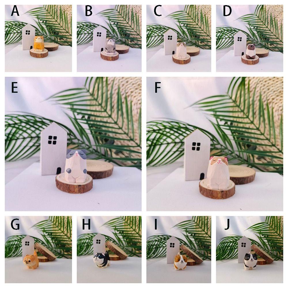 Мини-деревянные фигурки животных — фото 7