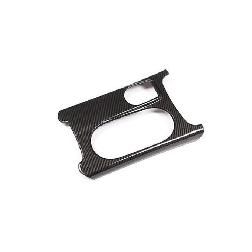 Carbon Style Car Cup Holder Cover Trim For Benz CLA GLA  A Class C117 X156 W176