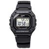 Casio STANDARD DIGITAL W-218H-1A wristwatch mens womens Cheap Chipkashi budget-friendly black