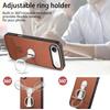 CASENEO BW-12 For iPhone 17 Air Case Folding Kickstand Twill Texture Leather Back Cover