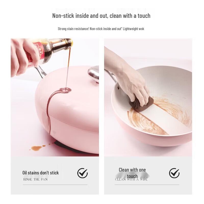 Wenlunshan Deutscher Kieselstein Antihaft-Wok