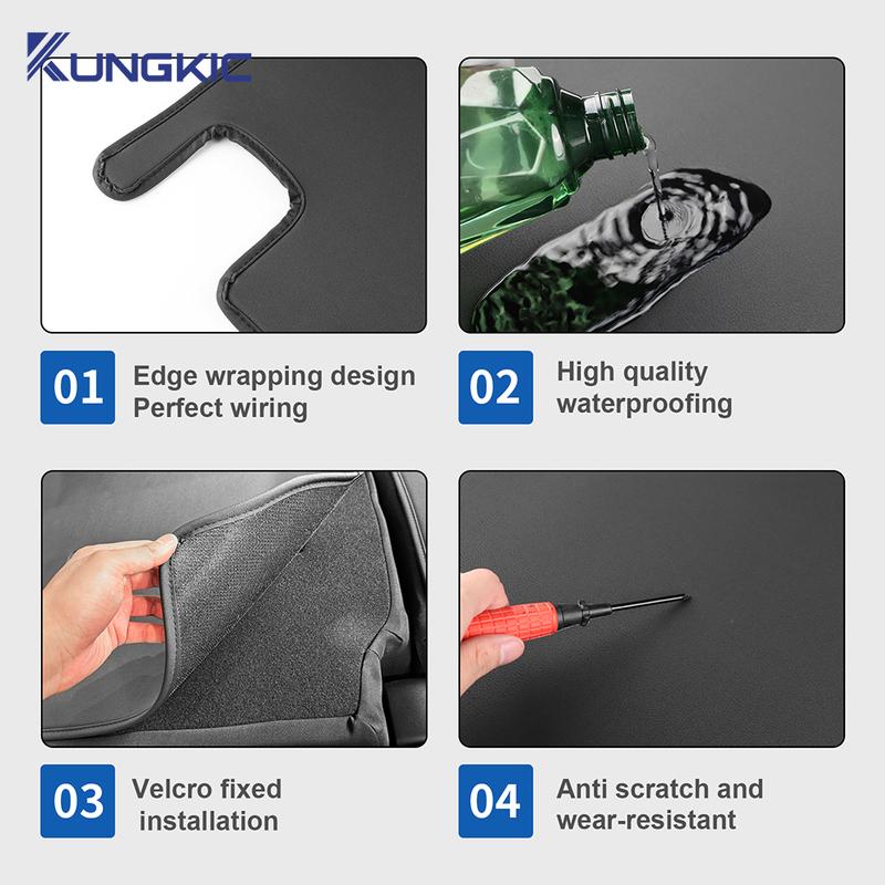 PU Leather For Volvo EX30  2024 2025 Car Anti-dirt Pad Car Seat Covers Back Protectors Mats Agat Mud Dirt