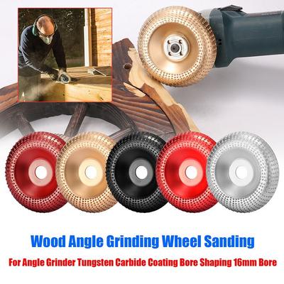 Wood Shaping Sanding Disc, Tea Tray Carving Buffing Pad, Angle Grinder Wood Carving Burr Disc Polishing Wheel