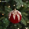 Nordic Luxury Snowflake Christmas Ornaments - Exclusive Flocked Decorations