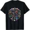 Science Teacher Periodic Table Chemical Elements T-shirt Casual Crew Neck T-shirt Christmas Gift Summer Women Clothing Y2K Top