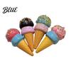 Ice Cream Squeeze Ball Cone Toy Simulated Fidget Slow Portable Stress Reliever Rebound Anxiety Relief Soft Stretch Sensory Calming Desk